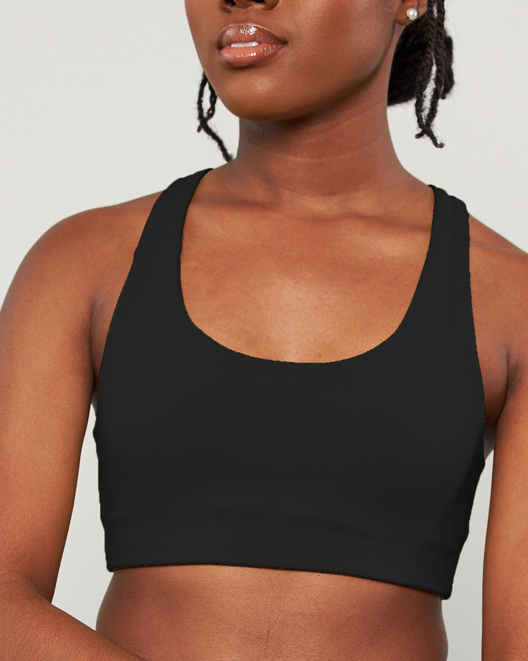 Saint White Leisure Sports Bra