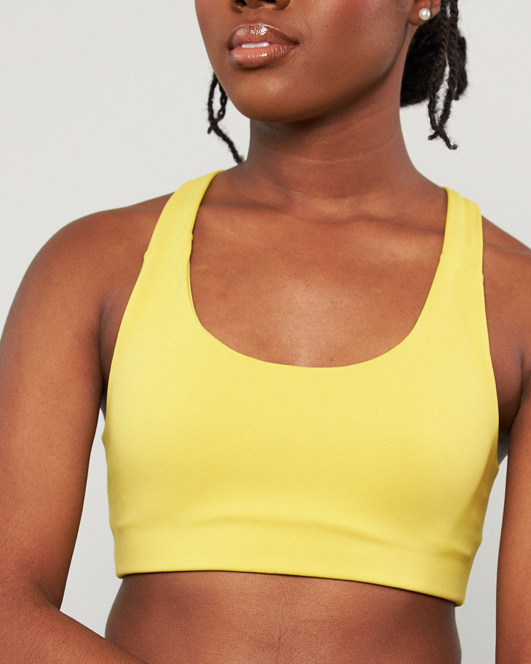 Saint White Leisure Sports Bra