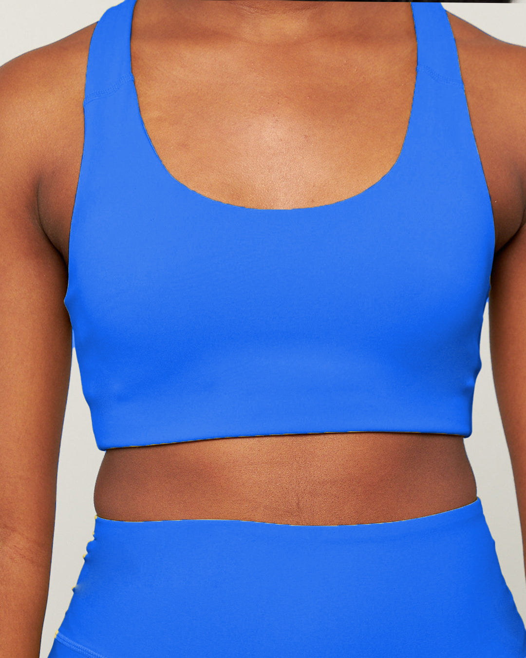 Saint White Leisure Sports Bra